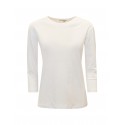 ALESSANDRO ASTE CO-54 WHITE COTTON PERLA T-SHIRT