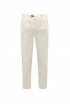 WHITE SAND 24SD16 17 04 CREAM COTTON PANTS