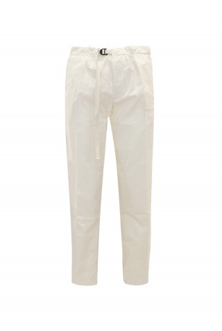 WHITE SAND 24SD16 17 04 CREAM COTTON PANTS