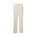 THE ONE KP266MT4438 131 CREAM SATIN OILIVIA PANTS