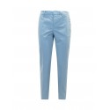 PT RO05 Y322 LIGHT BLUE SATIN PANTS