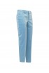 PT RO05 Y322 LIGHT BLUE SATIN PANTS