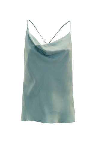 PT SP08 0395 WATER GREEN VISCOSE TOP