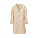 THE ONE KC016VT4805 309 ANTIQUE PINK VISCOSE PAUL DUST COAT