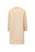 THE ONE KC016VT4805 309 ANTIQUE PINK VISCOSE PAUL DUST COAT