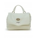 ZANELLATO 068010-0050000-Z1190 WHITE POSTINA DAILY BABY GIORNO LEATHER HANDBAG