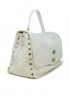 ZANELLATO 068010-0050000-Z1190 WHITE LEATHER POSTINA DAILY GIORNO M HANDBAG