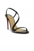 CHRISTIAN LOUBOUTIN 3210190 BK01 BLACK PVC LEATHER ROSALIE 100 SANDALS