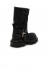 ELENA IACHI E4001 BLACK SUEDE ANKLE BOOTS