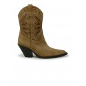 TORAL TL-12371 TAN SUEDE FIONA TEXAN BOOTS