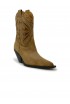 TORAL TL-12371 TAN SUEDE FIONA TEXAN BOOTS