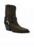 ELENA IACHI E4035 BROWN SUEDE ANKLE BOOTS