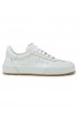 ROBERTO DEL CARLO 11833 WHITE PATENT LEATHER SNEAKERS
