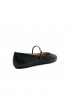 GIANVITO ROSSI G22223.05GOM.NAPNERO BLACK LEATHER BALLERINA