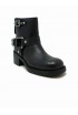 ASH TEXAS01 BLACK LEATHER BOOTS