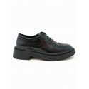 ASH MERCER02 BLACK LEATHER SHOES