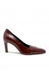 LELLA BALDI LT2473SB LAREDO BORDEAUX LEATHER PUMPS