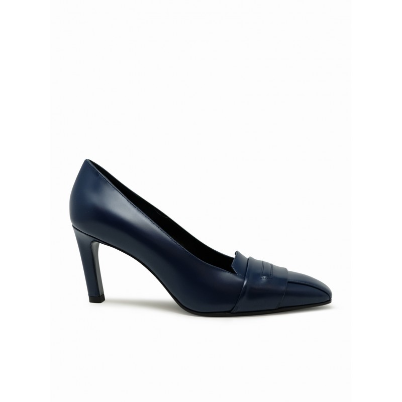 LELLA BALDI LT2473SB LAREDO NAVY LEATHER PUMPS