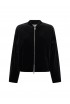 ANTONELLI M3188 GEORGE BLACK VELVET BOMBER JACKET