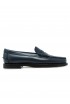 SEBAGO 76112KW DAN PIGMENT BRILLIANT BLUE LEATHER LOAFERS