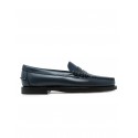 SEBAGO 76112KW DAN PIGMENT BRILLIANT BLUE LEATHER LOAFERS