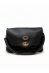 ZANELLATO 068090-1130000-Z0001 BLACK POSTINA PIUMA CHAIN LEATHER BAG