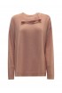 PAROSH D512927 027 LOOS PINK SWEATER