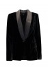 THE ONE KB078B T4715 MIKADO BLACK VISCOSE JACKET