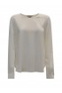 ANTONELLI M1297 AMBURGO WHITE SILK T-SHIRT