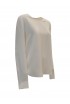 ANTONELLI M1297 AMBURGO WHITE SILK T-SHIRT
