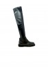 PALOMA BARCELO 412308 BLACK LEATHER OVER THE KNEE KENDA BOOTS