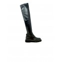 PALOMA BARCELO 412308 BLACK LEATHER OVER THE KNEE KENDA BOOTS