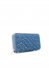 CHRISTIAN LOUBOUTIN 3245238 4229 BLUE PANETTONE LOUBINTHESKY WALLET