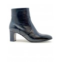 MARA BINI F570 DARK BLUE RUBBER GINA ANKLE BOOTS