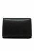 MARC JACOBS S114L01RE22 001 BLACK LEATHER THE MEDIUM TRIFOLD WALLET