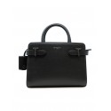 LE TANNEUR TEMI1614N01 BLACK LEATHER MM CASUAL BAG