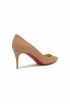 CHRISTIAN LOUBOUTIN 3191451 PK1A NUDE PATENT KATE 70 PUMPS