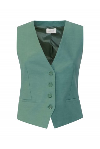PAROSH D410028 068 RAISA25 GREEN VISCOSE GILET