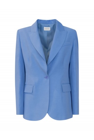 PAROSH D420267 046 RAISA25 LIGHT BLUE VISCOSE BLAZER