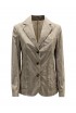 MYTHS 25D20 719 TAUPE STRIPES COTTON BLAZER