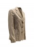 MYTHS 25D20 719 TAUPE STRIPES COTTON BLAZER