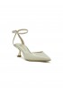 NINALILOU 351274P5/4 IVORY PATENT PUMPS