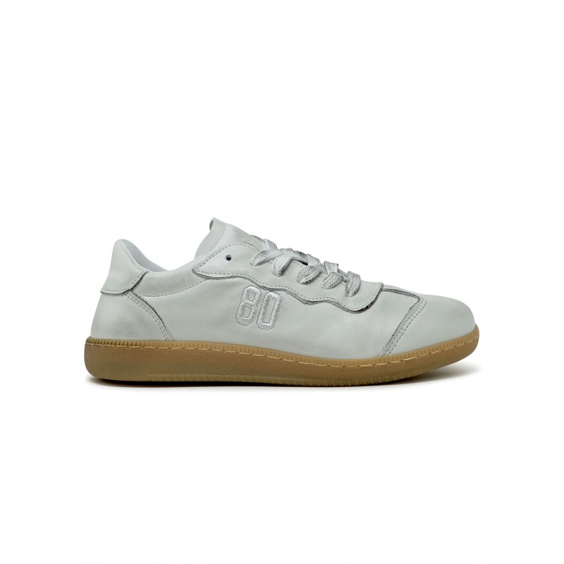 BE980 HARVARD3 0100 WHITE LEATHER SNEAKER