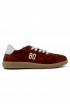BE980 HARVARD3 4122 RED SUEDE SNEAKER
