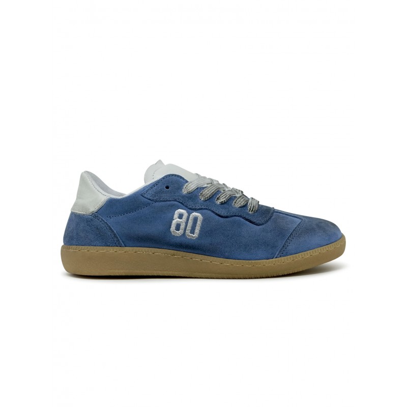 BE980 HARVARD3 4126 DENIM SUEDE SNEAKER