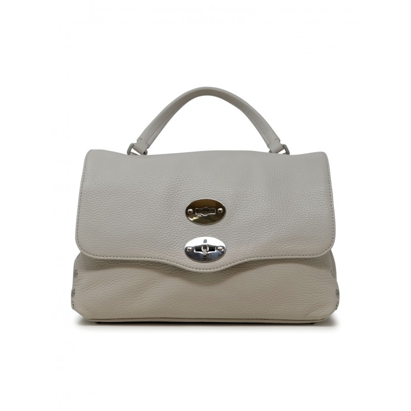 ZANELLATO 068010-0050000-Z1192 IVORY POSTINA DAILY GIORNO S LEATHER HANDBAG