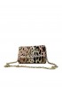 CHRISTIAN LOUBOUTIN 1255288 M023 LEOPARD GIGI NAPLAK LEATHER LOUBI54 POUCH BAG