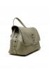 ZANELLATO 069200-1950000-Z0171 BEIGE SPORCATO POSTINA RAQUET CLUB S LEATHER HANDBAG