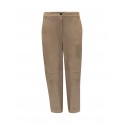 ANTONELLI L8561N BEIGE SUEDE ROCHE PANTS