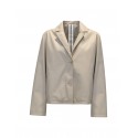 SWORD SE25-8392 SPM BEIGE LEATHER JACKET